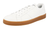 Prada Men's 4E3501 6DT F0009 Leather Sneaker