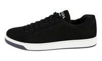 Prada Men's Black Leather Downtown Sneaker 4E3507