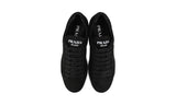 Prada Men's Black Leather Downtown Sneaker 4E3507
