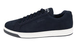 Prada Men's Blue Leather Downtown Sneaker 4E3507