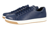 Prada Men's Blue Leather Downtown Sneaker 4E3507