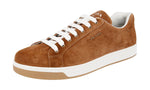 Prada Men's 4E3507 O53 F0046 Leather Sneaker