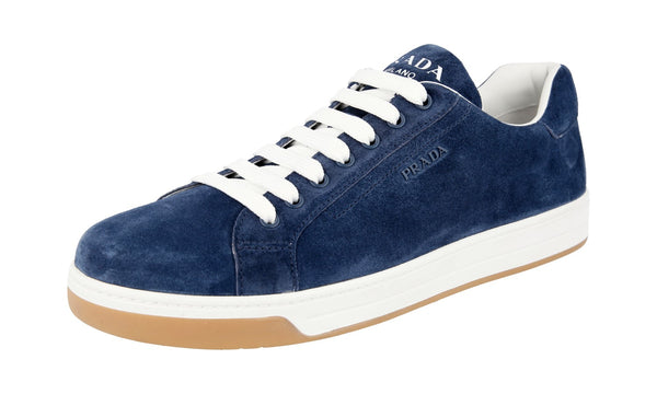 Prada Men's 4E3507 O53 F073A Leather Sneaker