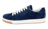 Prada Men's Blue Leather Downtown Sneaker 4E3507