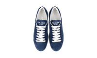 Prada Men's Blue Leather Sneaker 4E3507