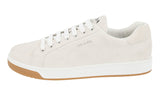 Prada Men's Beige Leather Downtown Sneaker 4E3507