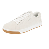 Prada Men's Beige Leather Downtown Sneaker 4E3507