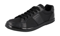 Prada Men's 4E3519 OMG F0002 Leather Sneaker