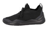 Prada Men's Black Polarius Knit Sock Sneaker 4E3536