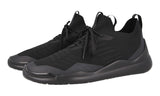 Prada Men's Black Polarius Knit Sock Sneaker 4E3536