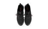 Prada Men's Black Polarius Knit Sock Sneaker 4E3536