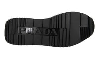 Prada Men's Black Leather Sneaker 4E3537