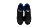 Prada Men's Black Leather Nylon Running Sneaker 4E3537