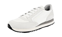 Prada Men's 4E3537 OQT F0009 Leather Sneaker