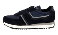 Prada Men's Blue Leather Sneaker 4E3538