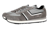 Prada Men's Grey Leather Sneaker 4E3538