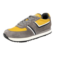 Prada Men's Multicoloured Leather Sneaker 4E3538