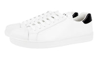 Prada Men's White Leather Sneaker 4E3539