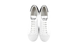 Prada Men's White Leather Sneaker 4E3539