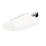 Prada Men's White Leather Downtown Sneaker 4E3539