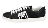 Prada Men's Black Leather District Avenue Sneaker 4E3544