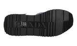 Prada Men's Blue Leather Nylon Running Sneaker 4E3546