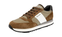 Prada Men's 4E3546 OQT F0E2Q Leather Sneaker