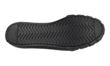Prada Men's Black Leather Cassetta Wheel Sneaker 4E3548