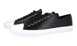 Prada Men's Black Leather Sneaker 4E3556