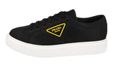 Prada Men's Black Gabardine Macro Sneaker 4E3560