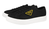 Prada Men's Black Gabardine Macro Sneaker 4E3560