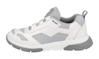 Prada Men's White Leather Sneaker 4E3563