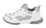 Prada Men's White Leather Sneaker 4E3563