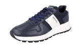 Prada Men's 4E3571 3L3F F0I33 Leather Sneaker