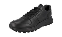 Prada Men's 4E3581 3LEM F0002 Leather Sneaker