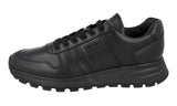 Prada Men's Black Leather Prax01 Sneaker 4E3581