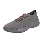 Prada Men's Grey Americas Cup Technical Bike Sneaker 4E3605