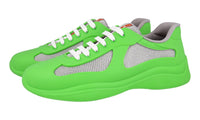 Prada Men's Green Americas Cup Icon Soft Sneaker 4E6500