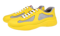 Prada Men's Yellow Americas Cup Icon Soft Sneaker 4E6500