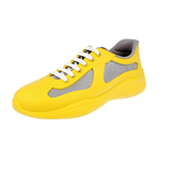 Prada Men's Yellow Americas Cup Icon Soft Sneaker 4E6500
