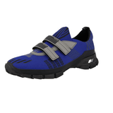 Prada Men's Blue Knit Crosssection Sock Slip-on Sneaker 4O3219