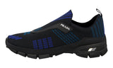 Prada Men's Black Knit Crosssection Sock Slip-on Sneaker 4O3223