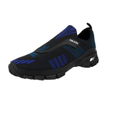 Prada Men's Black Knit Crosssection Sock Slip-on Sneaker 4O3223