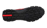 Prada Men's Red Knit Crosssection Sock Slip-on Sneaker 4O3223
