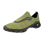 Prada Men's Green Knit Crosssection Sock Slip-on Sneaker 4O3223