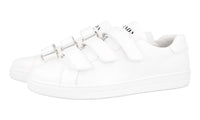 Prada Men's White Leather Sneaker 4O3526