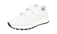 Prada Men's 4O3528 072 F0009 Leather Sneaker