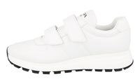 Prada Men's White Leather Prax01 Sneaker 4O3528