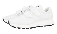 Prada Men's White Leather Prax01 Sneaker 4O3528