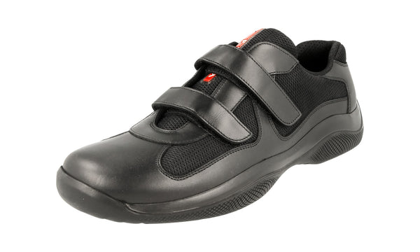 Prada Men's 4P0723 DXF F0002 Leather Sneaker